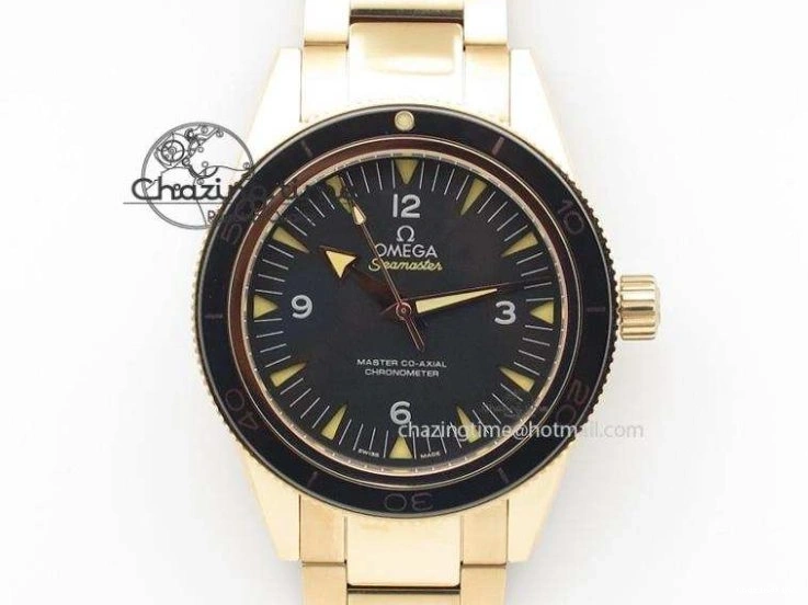 0516 Refined Speedmaster 50th Anniversary Black Dial On SS Bracelet 8232